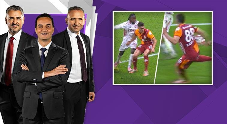 Galatasaray – Samsunspor maçının tartışmalı pozisyonları TRİO’da konuşuldu!